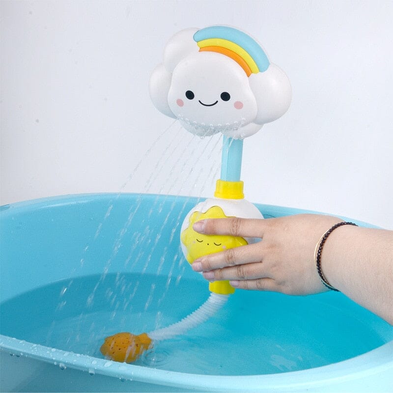 Jouet de bain pour bébé douche nuage