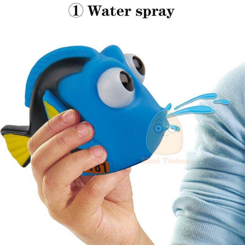 Jouets de bain pour bébé Trouver du poisson