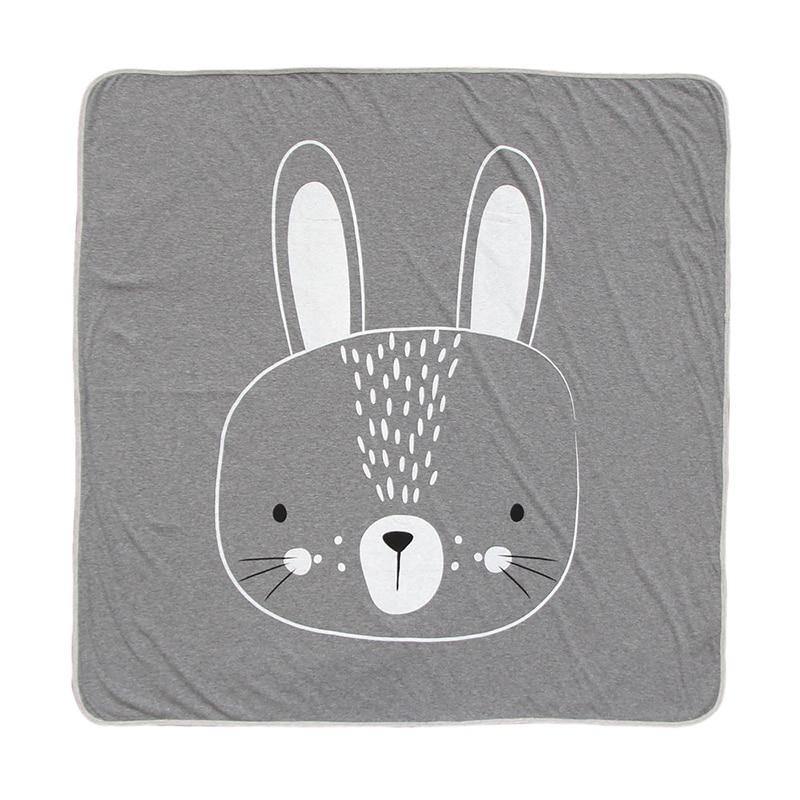 Lange en coton pour bébé imprimé animal