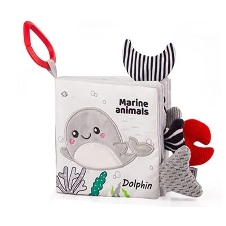 Livre doux pour bébé, toucher 3D