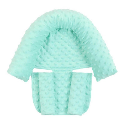 Siège d'auto avec oreiller pour appui-tête de bébé
