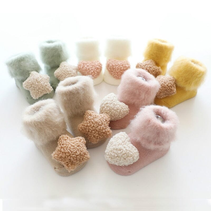 Chaussettes d'hiver mignonnes pour bébé 