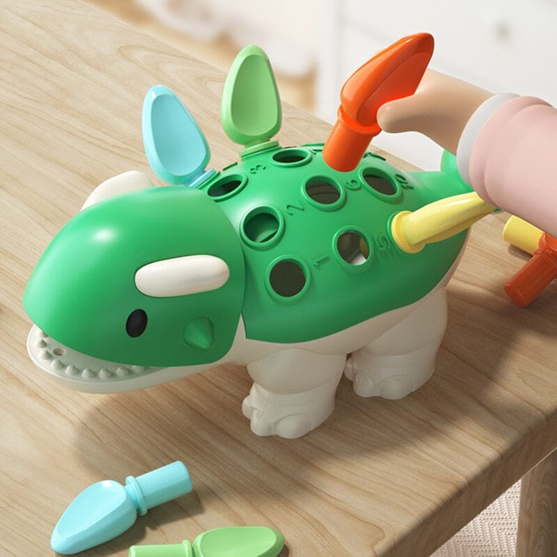 Jouet dinosaure Montessori pour bébé 