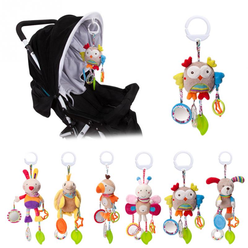 Poussette bébé mobile hochets suspendus