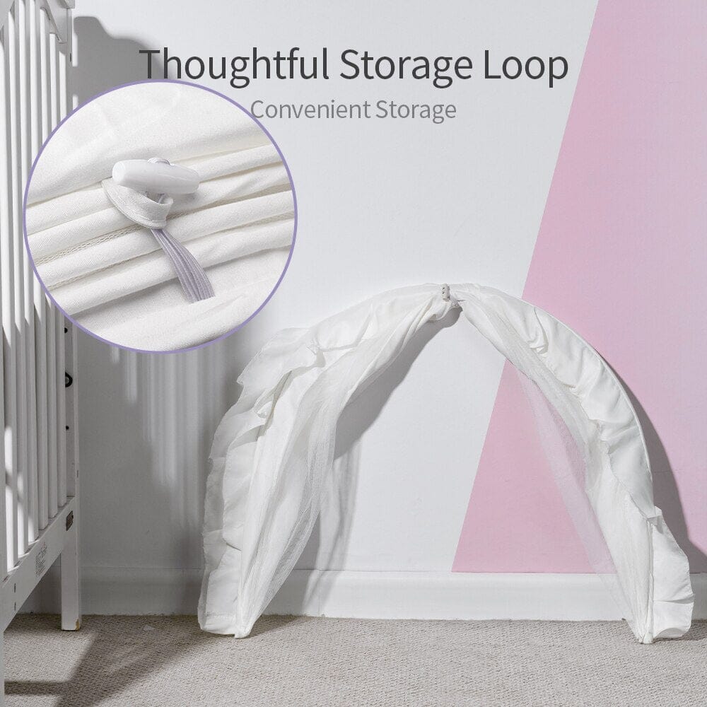 Housse de moustiquaire pliable pour bébé
