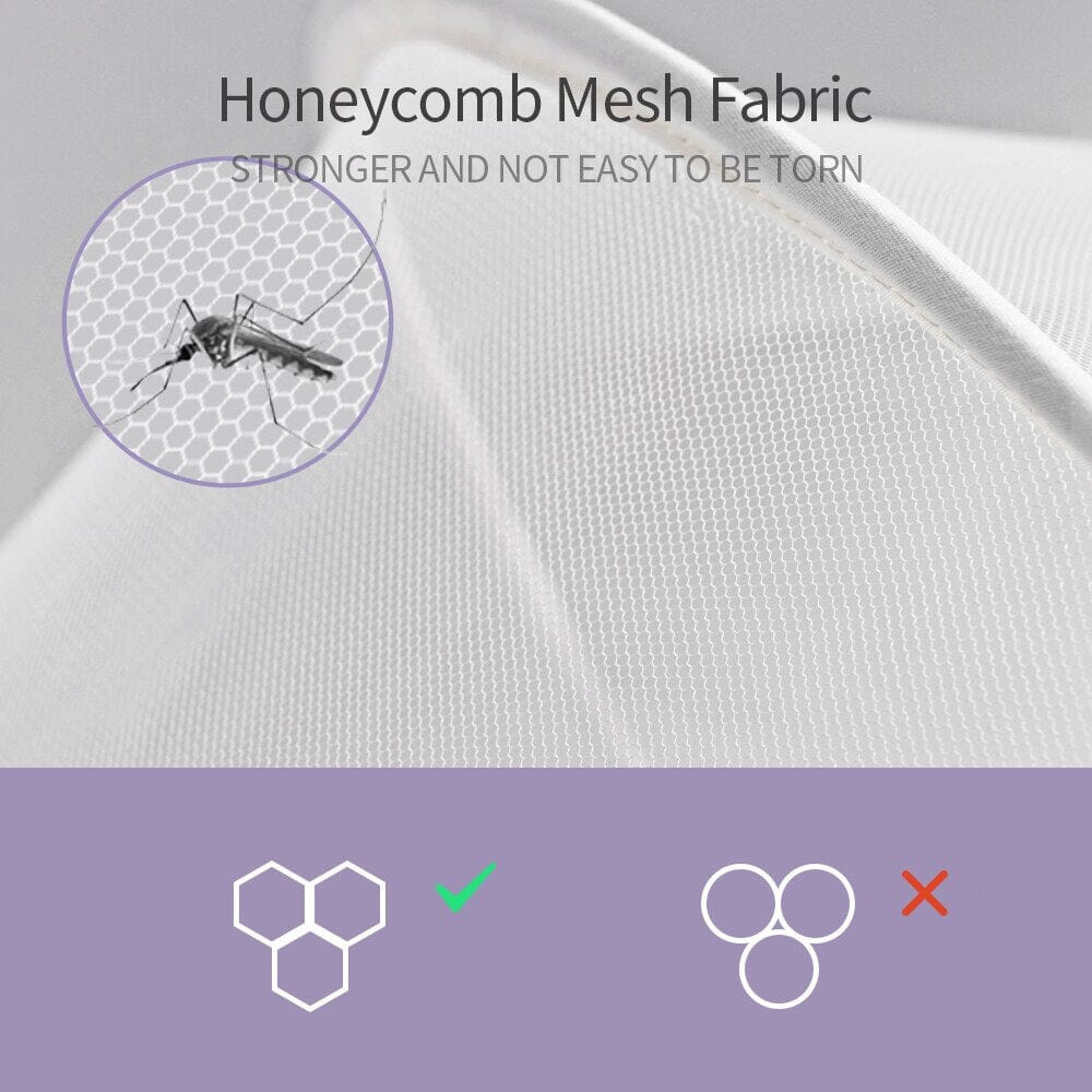 Housse de moustiquaire pliable pour bébé